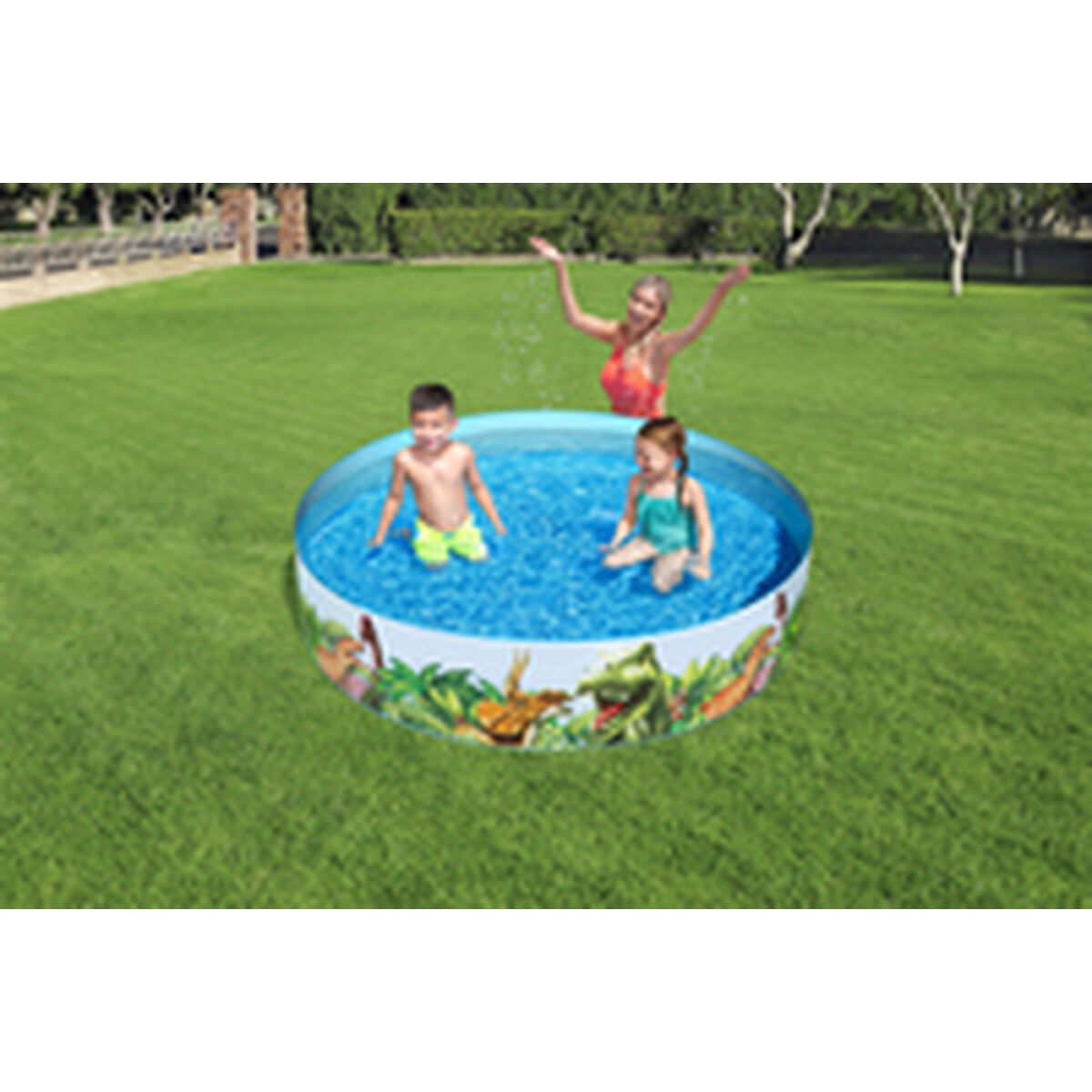 Bērnu baseins Bestway Dinozauri 183 x 38 cm